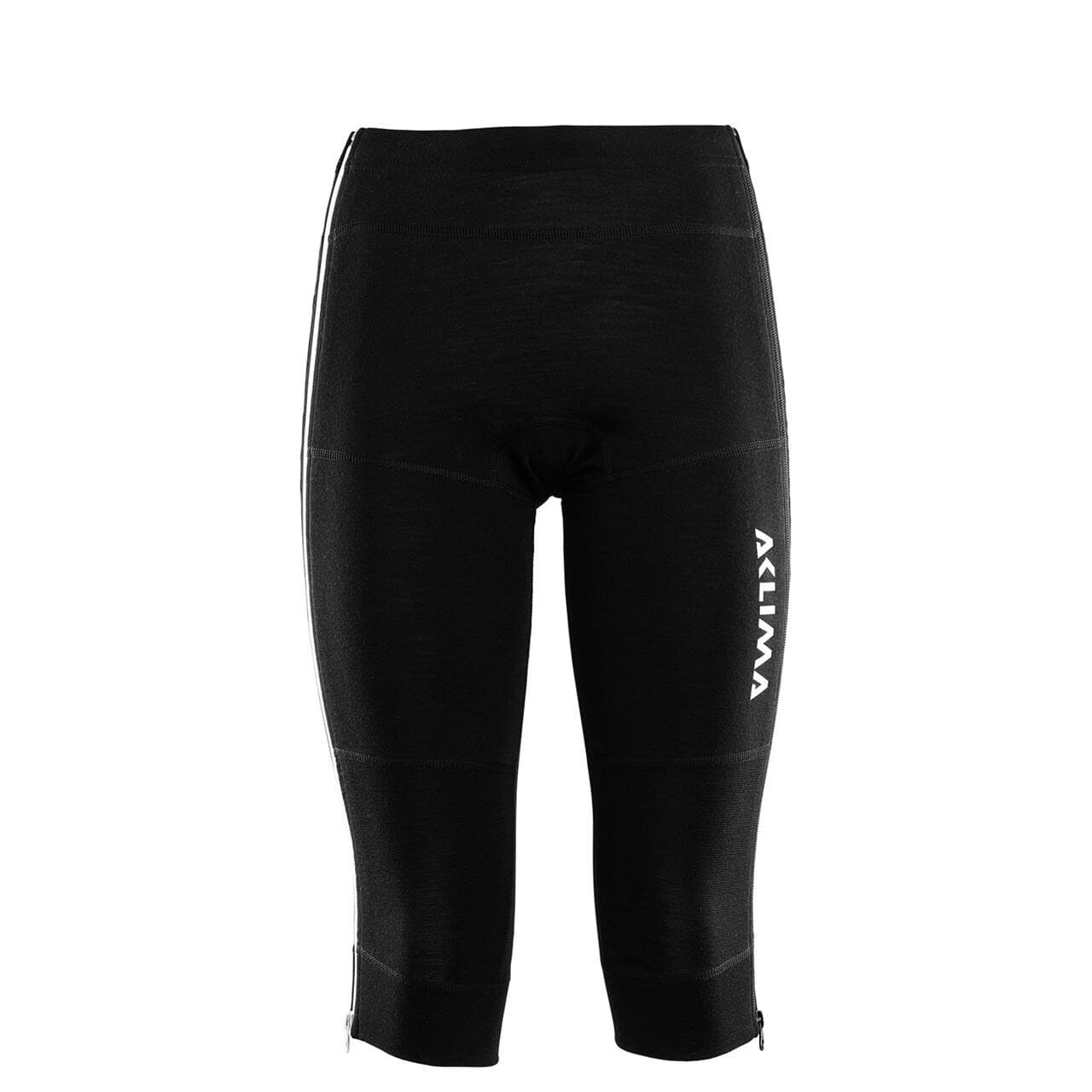 Aclima Womens WarmWool 3/4 Summit Longs (Sort (JET BLACK) X-small)