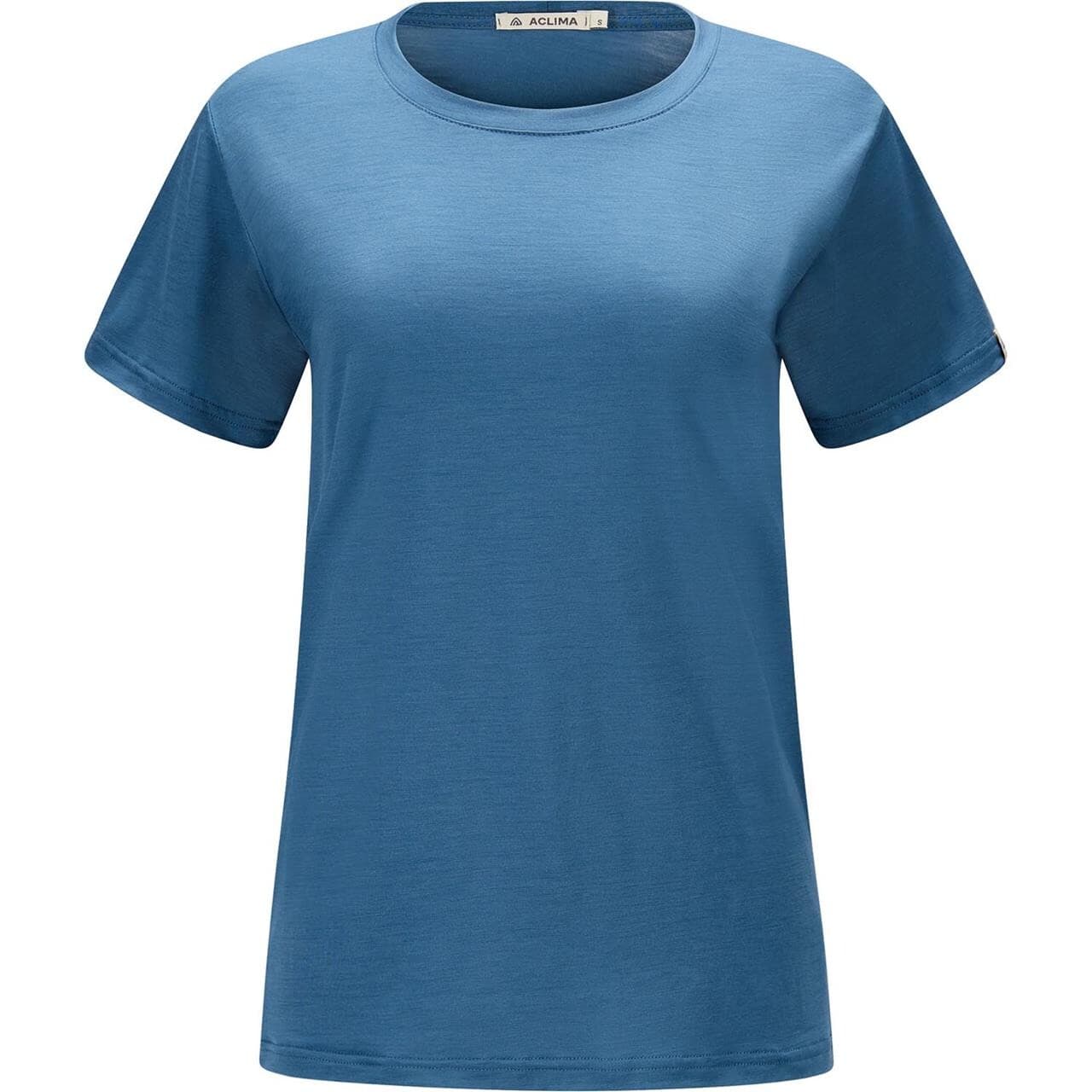 Aclima Womens LightWool Classic Tee (Blå (BLUE FUSION) XX-large)