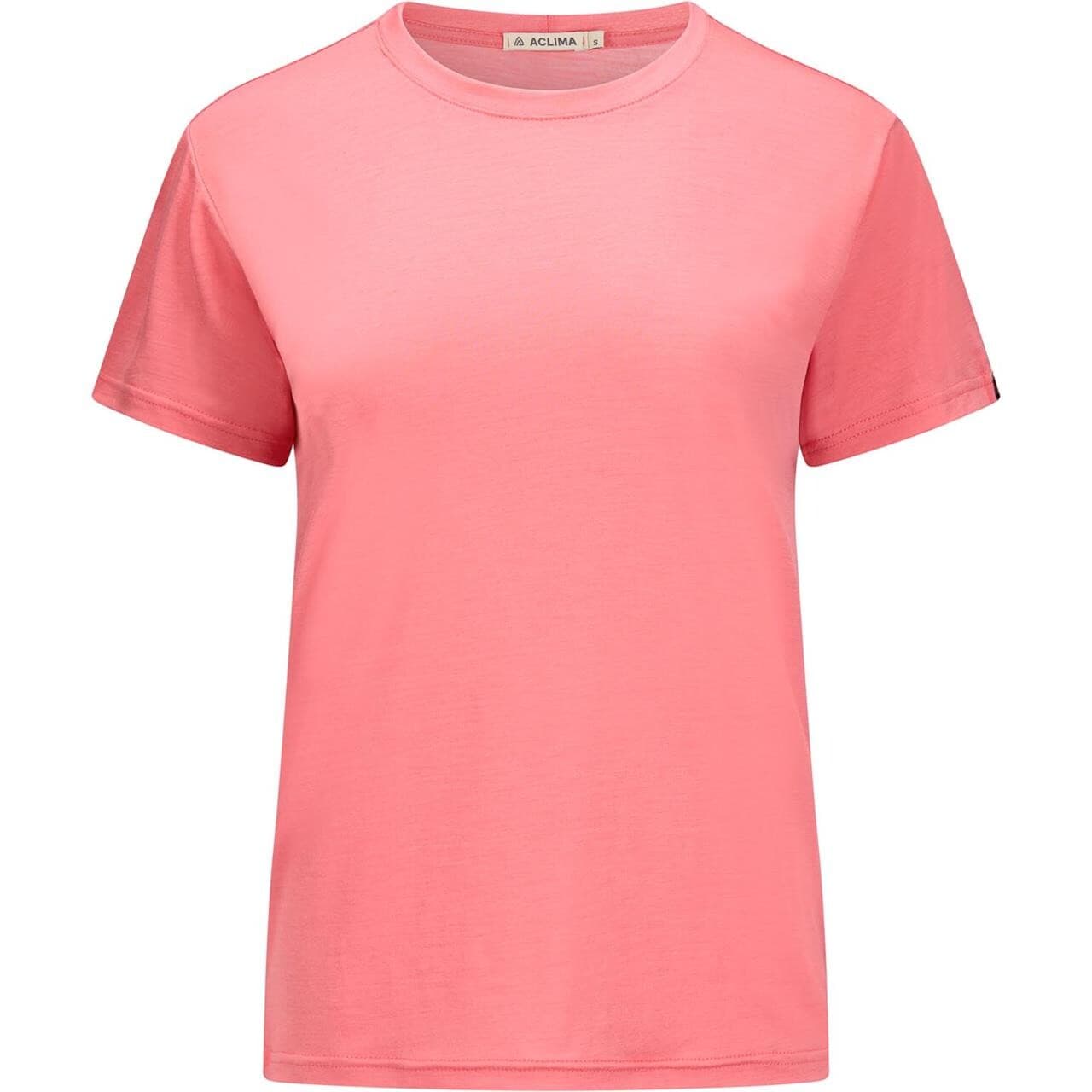Aclima Womens LightWool Classic Tee (Lyserød (SUN KISSED CORAL) XX-large)