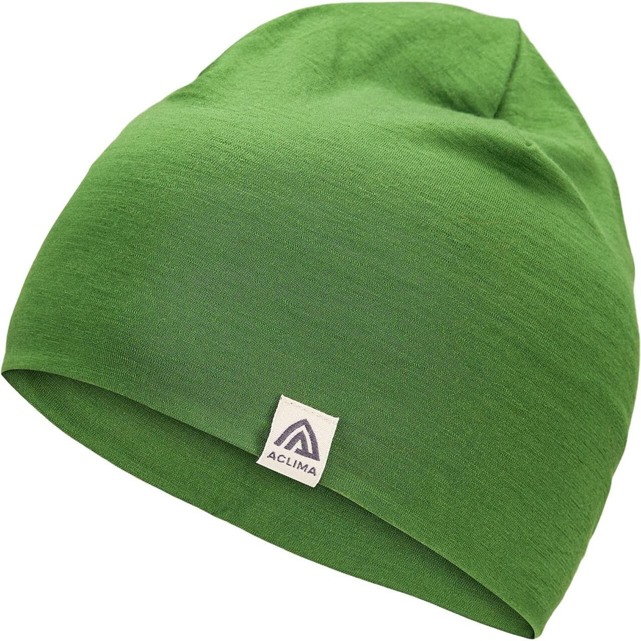 Aclima LightWool Relaxed Beanie (Grøn (CACTUS) One size)