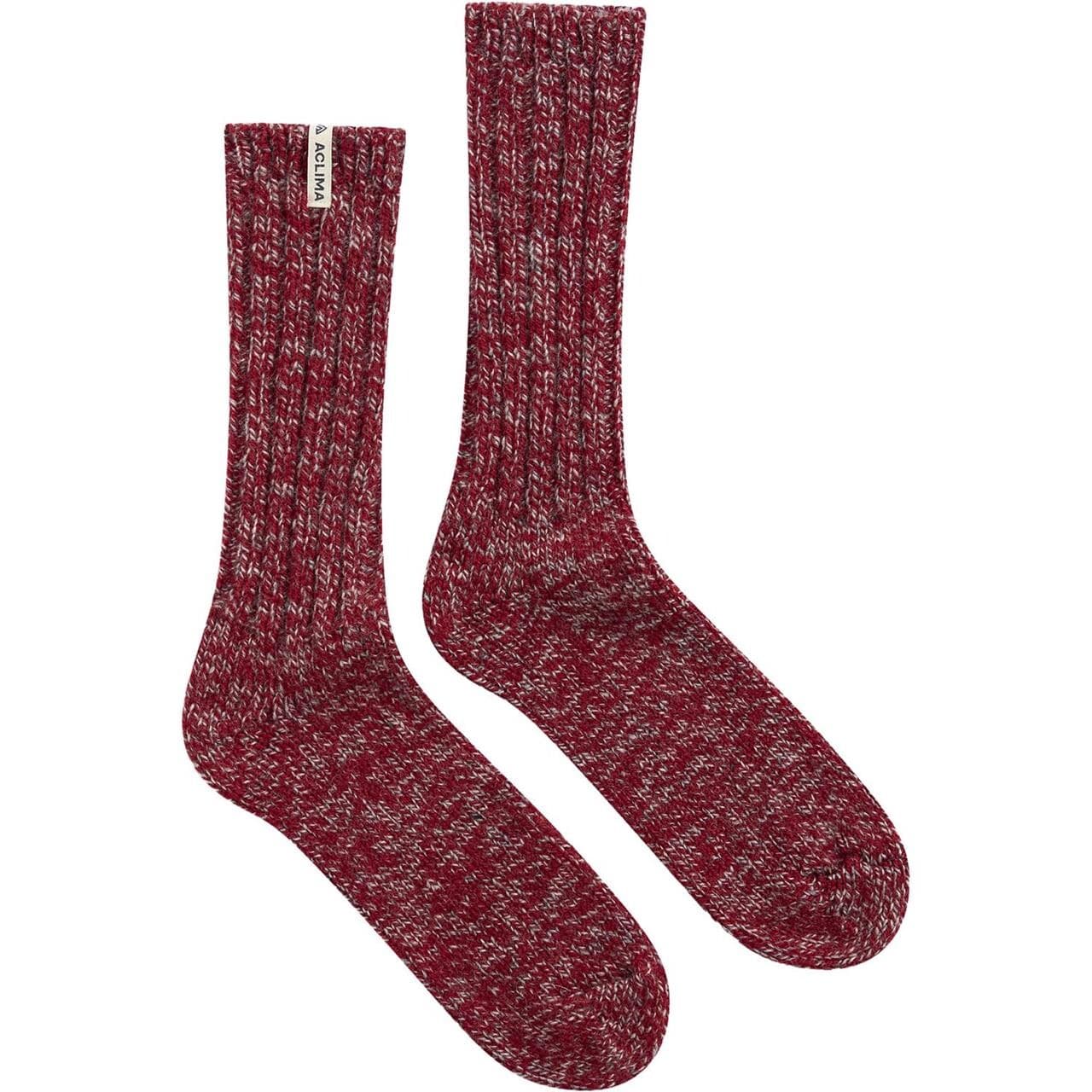 Aclima Norwegian Wool Socks (Grå (GREY/RED) 40-45)