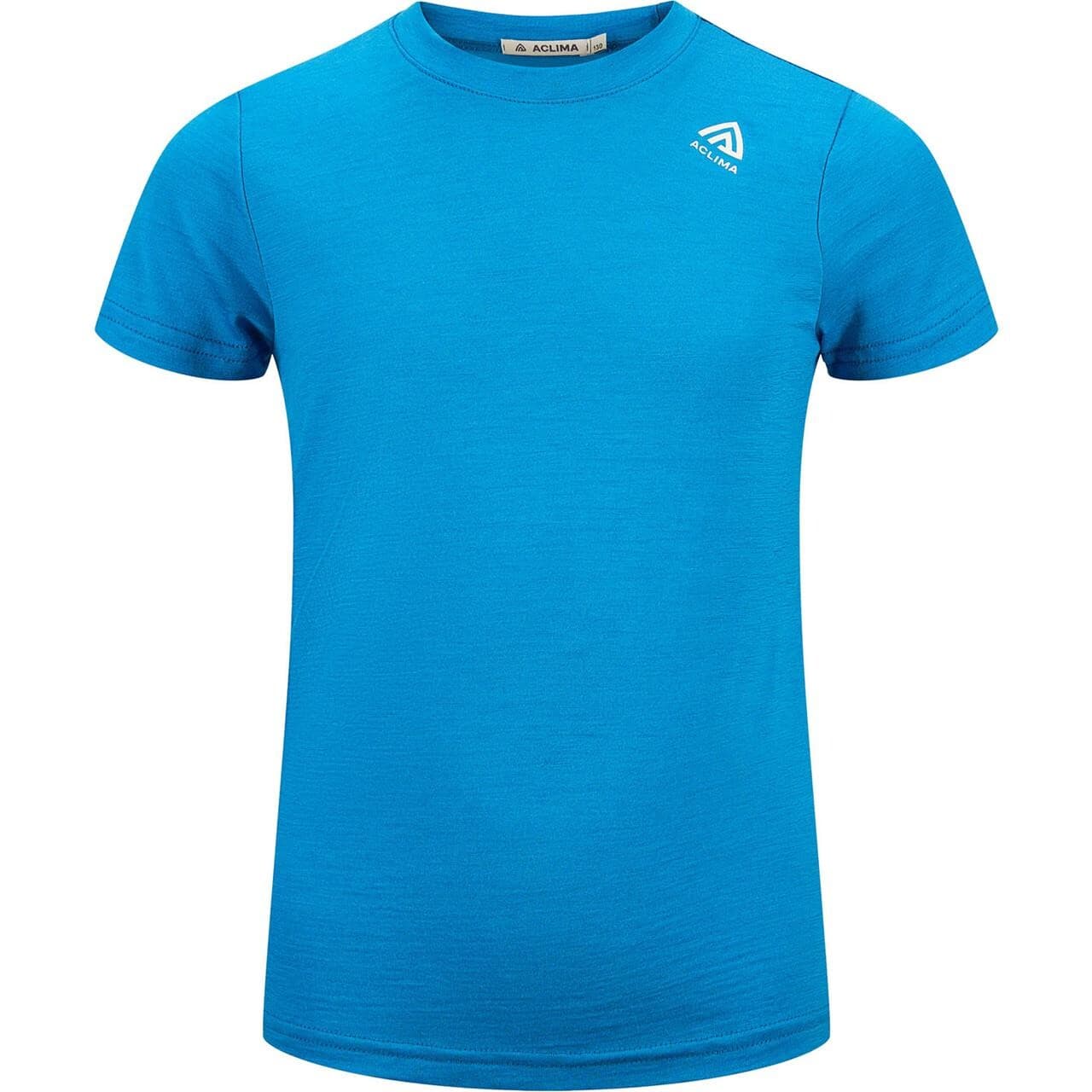 Aclima Youths LightWool T-shirt (Blå (BLUEJAY) 160 cm)