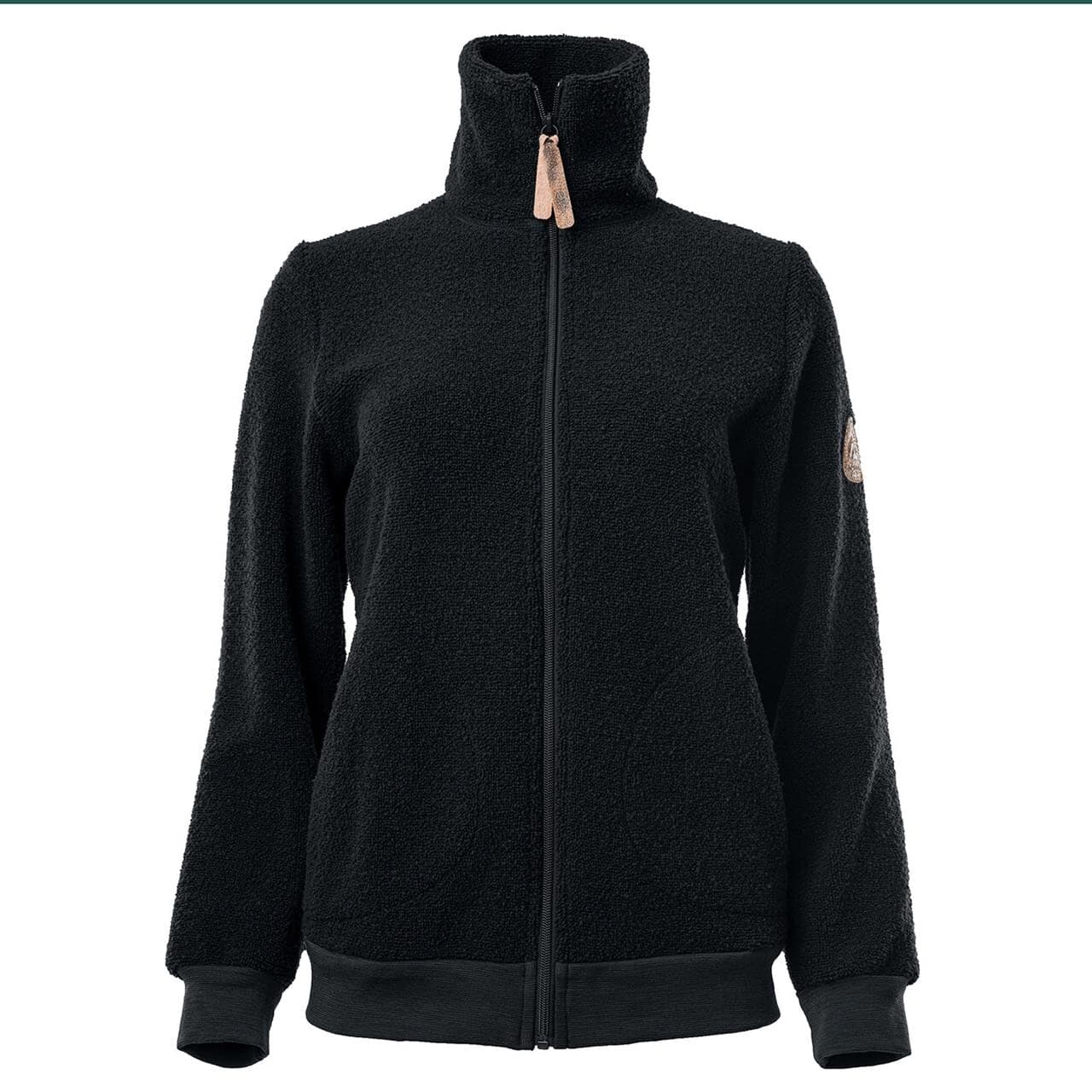 Aclima Womens Reborn Terry Jacket (Grå (DARK GREY MELANGE) X-small)