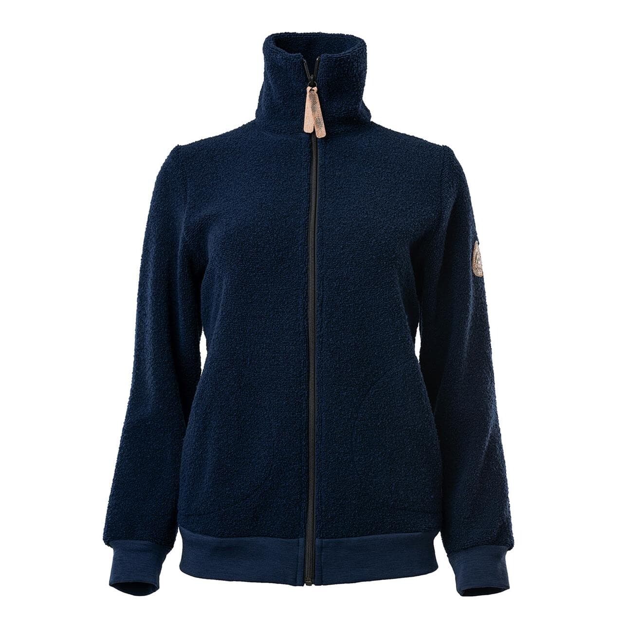 Aclima Womens Reborn Terry Jacket (Blå (NAVY MELANGE) X-small)