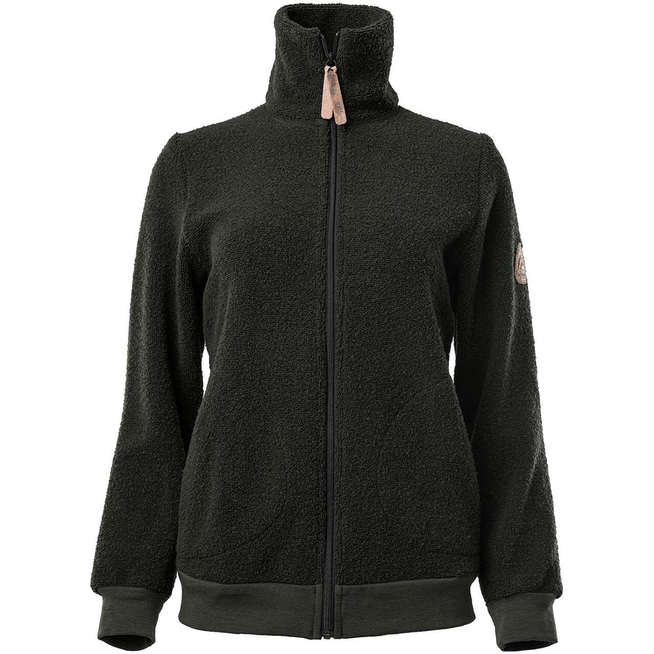 Aclima Womens Reborn Terry Jacket (Grøn (OLIVE MELANGE) Large)