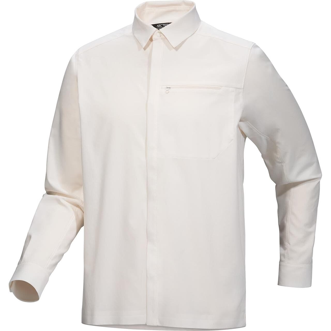 Arcteryx Mens Skyline L/S Shirt (Hvid (ARCTIC SILK) Small)
