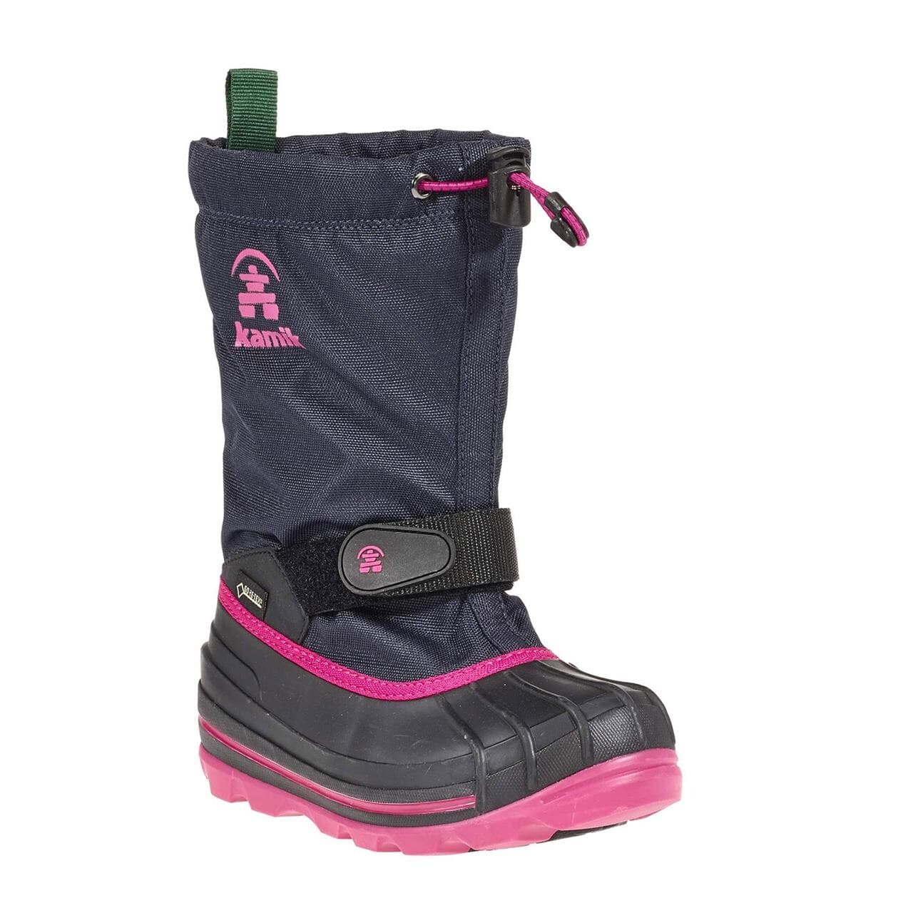 Kamik Kids Waterbug 8G (Lyserød (NAVY/ROSE) 30)