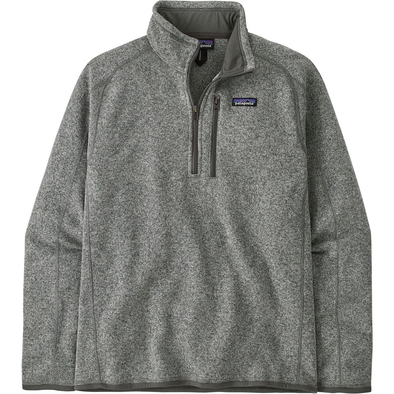 Patagonia Mens Better Sweater 1/4 Zip (Grå (STONEWASH) Medium)