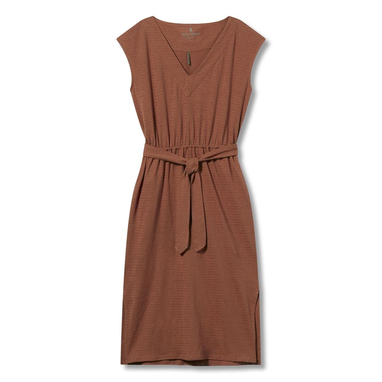 Royal Robbins Womens Vacationer Dress (Brun (BAKED CLAY) Large)
