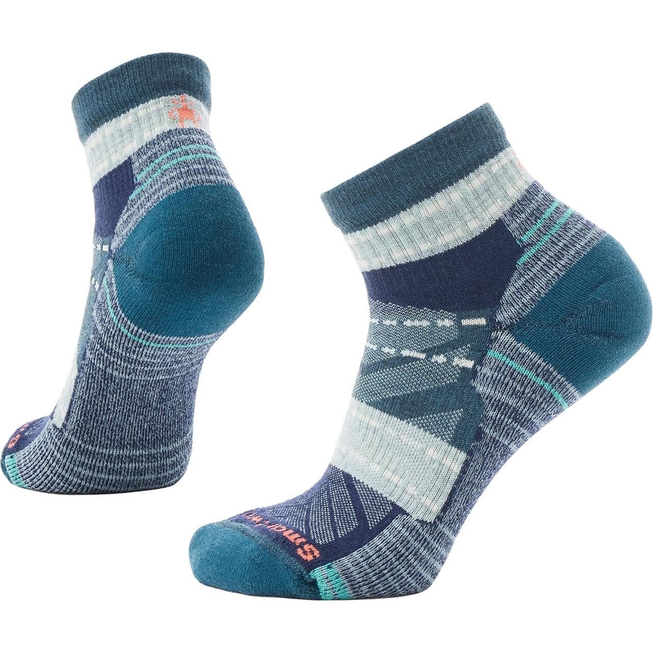 Smartwool Womens Hike Light Cushion Margarita Ankle (Grøn (FROSTY GREEN) 43-45)