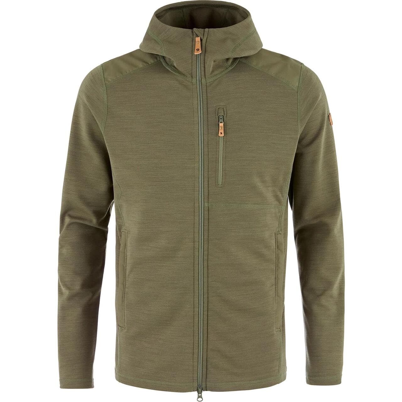 Fjällräven Mens Keb Fleece Hoodie (Grøn (LAUREL GREEN/625) Small)