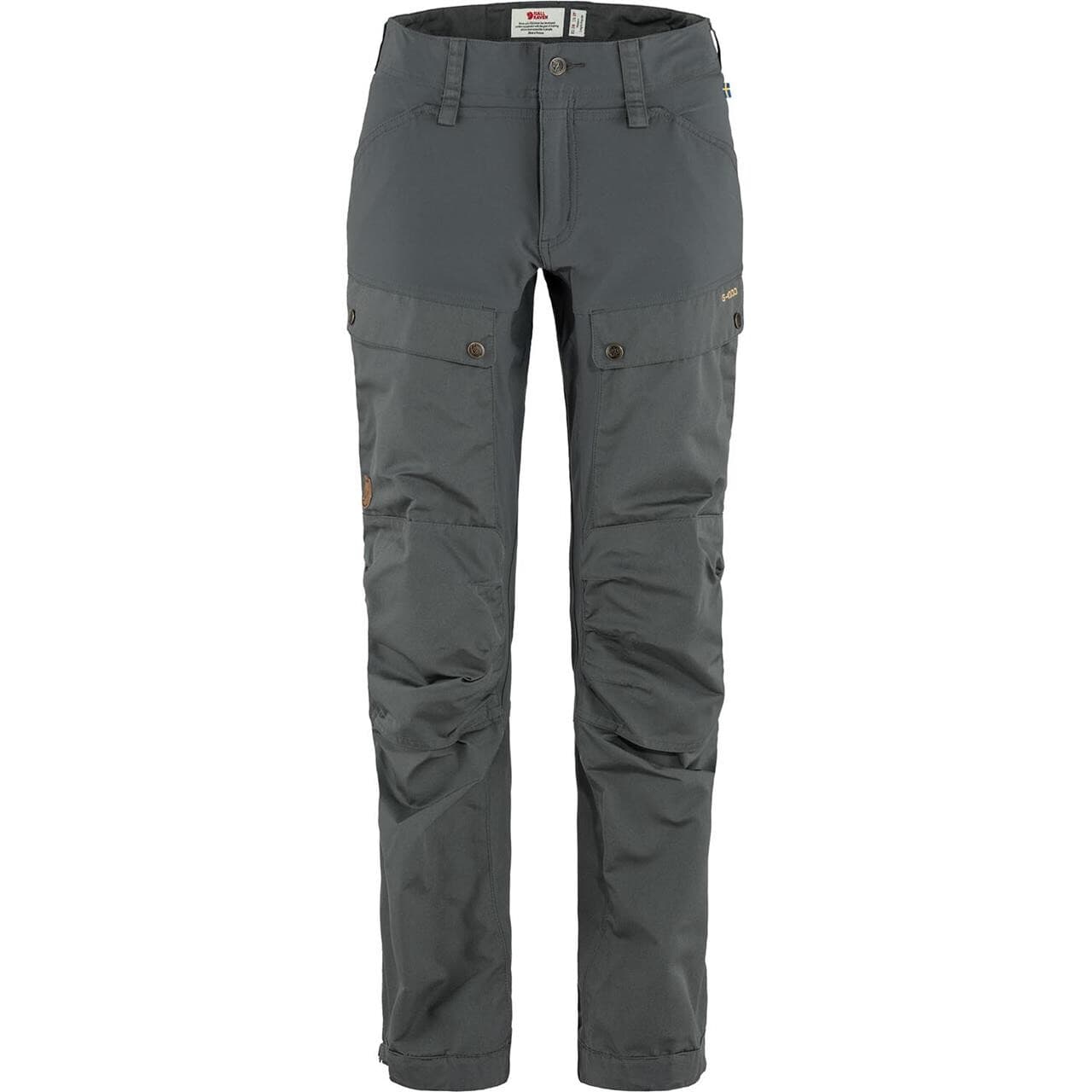 Fjällräven Womens Keb Trousers Curved (Grå (BASALT/050) 36)