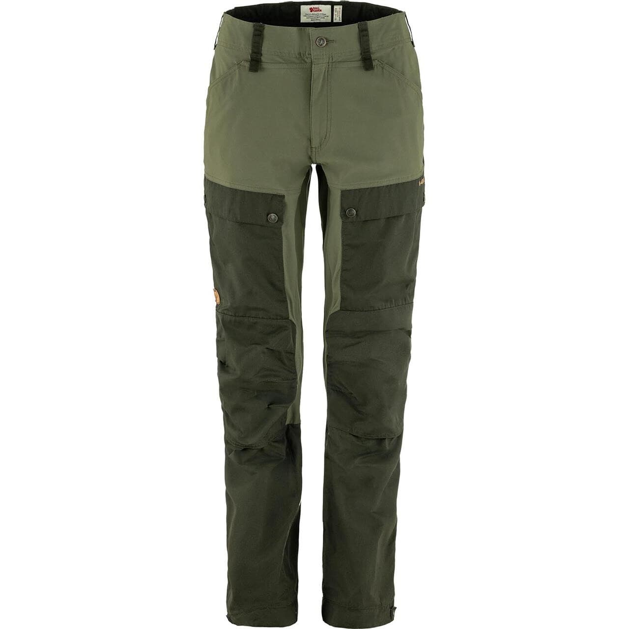 Fjällräven Womens Keb Trousers Curved (Grøn (DEEP FOREST-LAUREL GRN/662-625) 48)