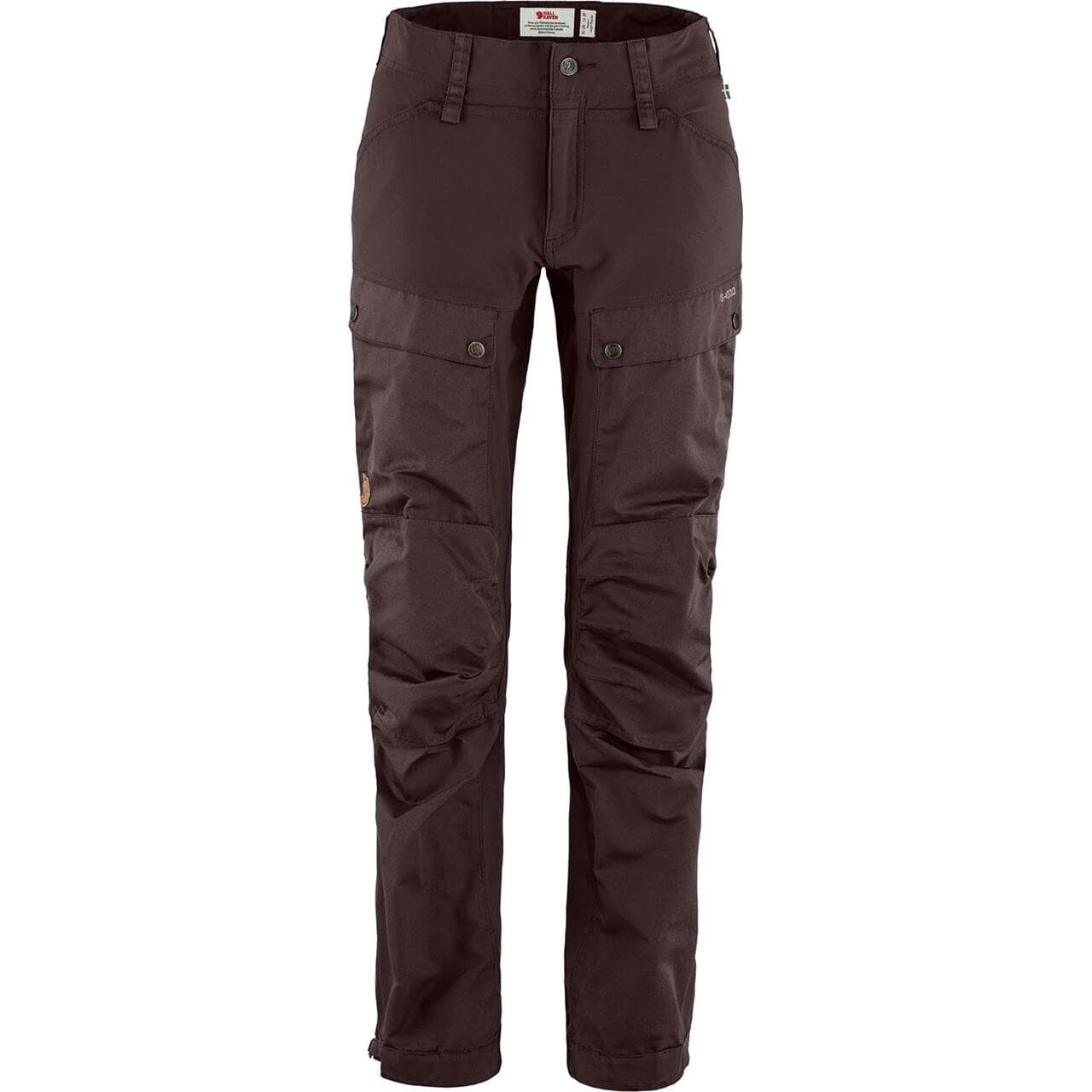 Fjällräven Womens Keb Trousers Curved (Brun (BLACK OAK/294) 34)