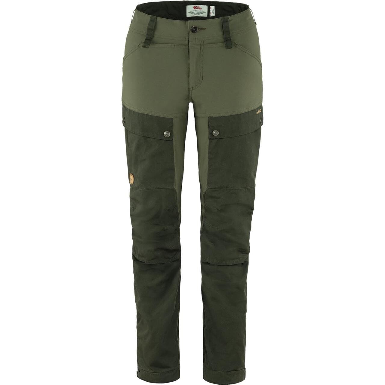 Fjällräven Womens Keb Trousers (Grøn (DEEP FOREST-LAUREL GRN/662-625) 34)