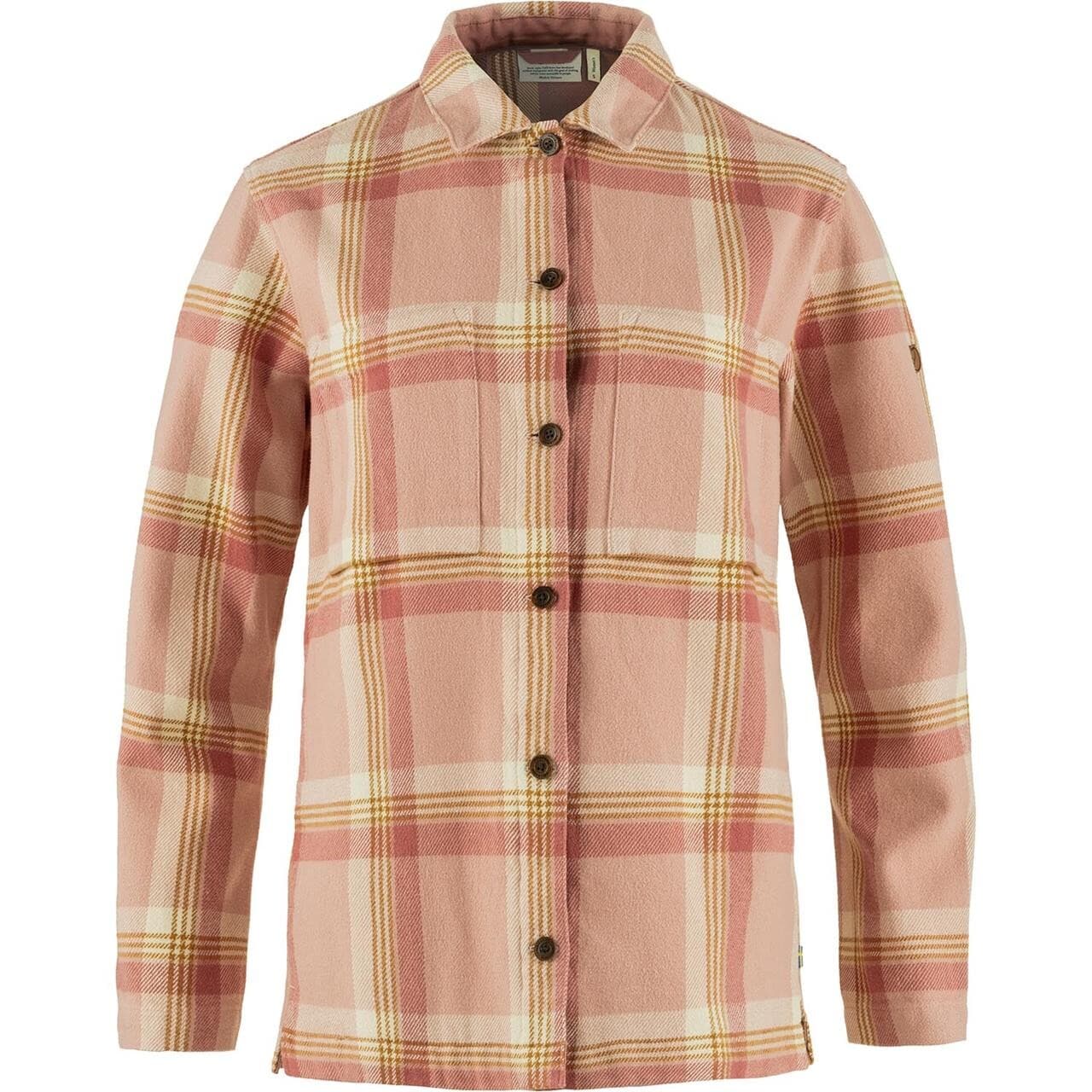 Fjällräven Womens Singi Flannel Overshirt (Lyserød (CHALK ROSE-DUSTY ROSE/302-300) X-small)