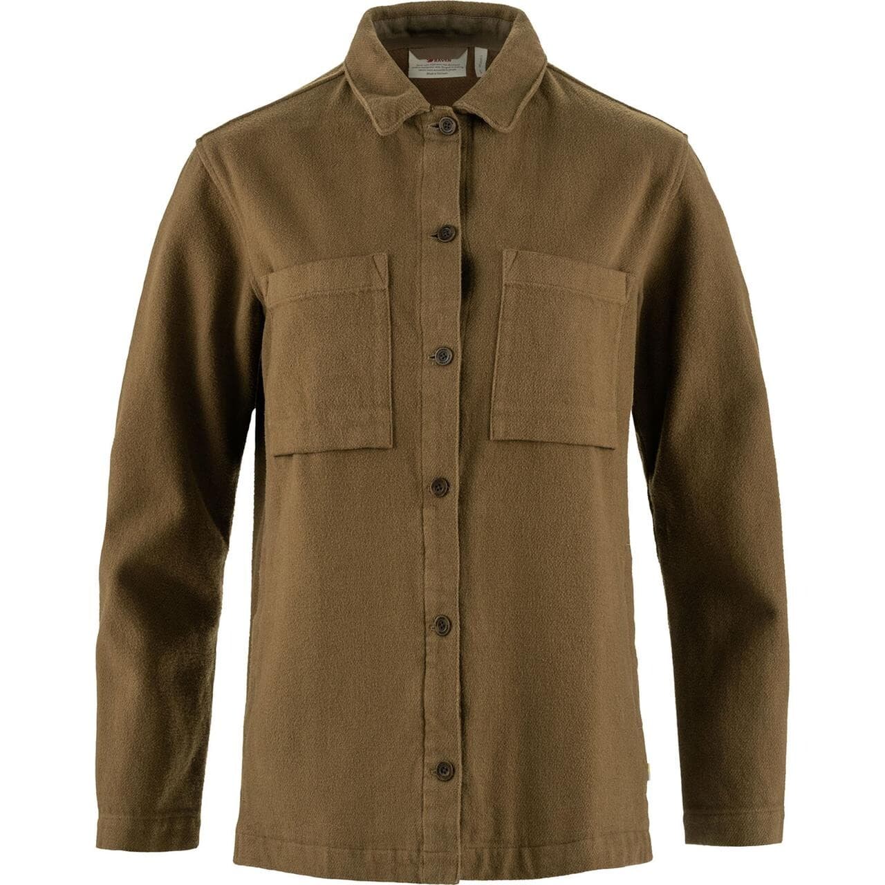Fjällräven Womens Singi Flannel Overshirt (Brun (WOOD BROWN/265) X-large)