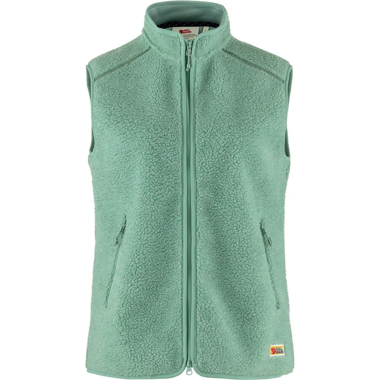 Fjällräven Womens Vardag Pile Fleece Vest (Grøn (ALOE GREEN/676) XX-small)