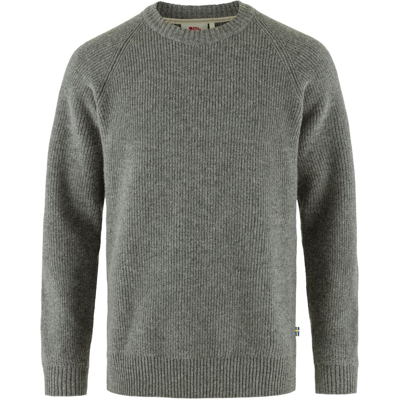 Fjällräven Mens Övik Rib Sweater (Grå (GREY/020) Medium)