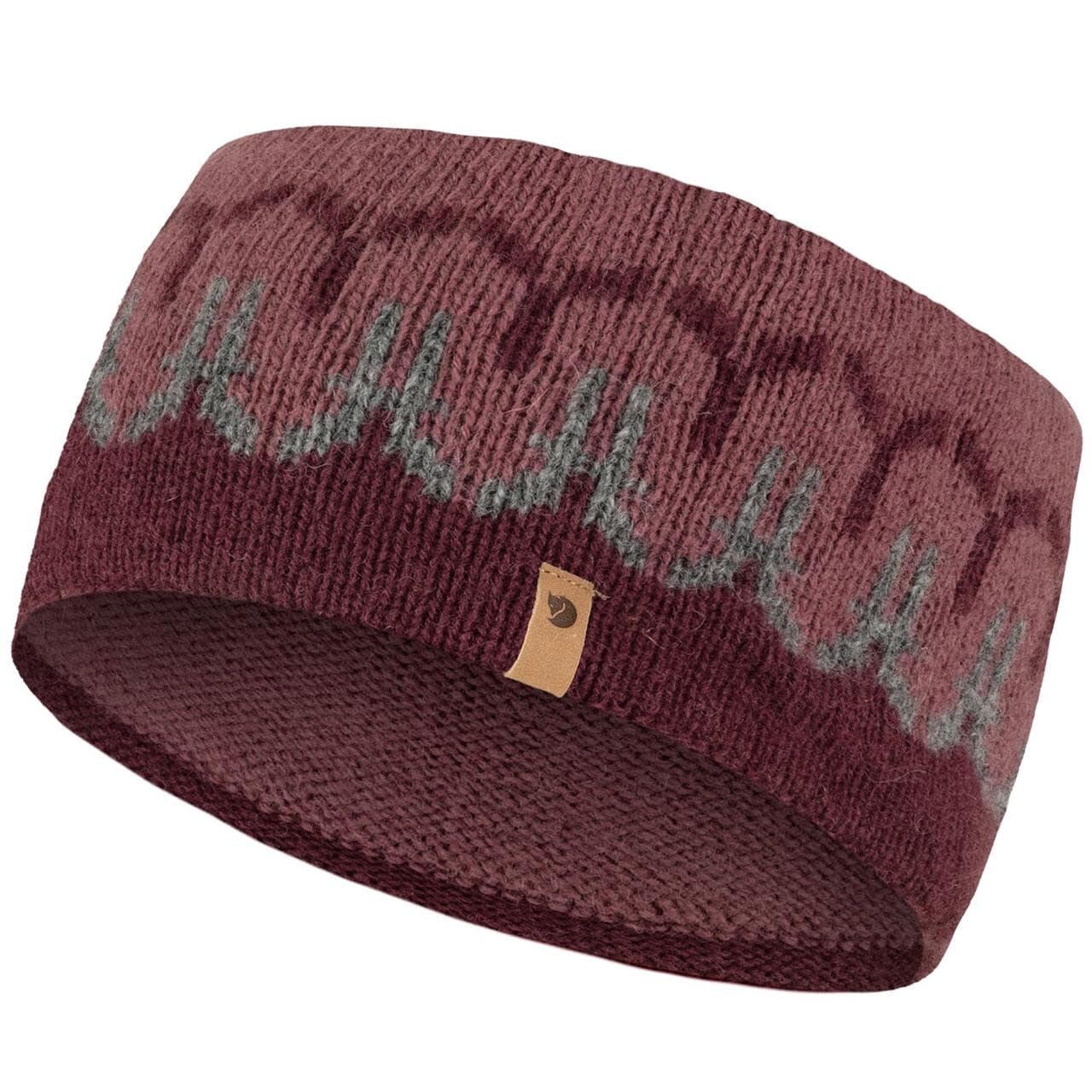 Fjällräven Övik Path Knit Headband (Lilla (DARK GARNET-MESA PRPL/356-410) One size)
