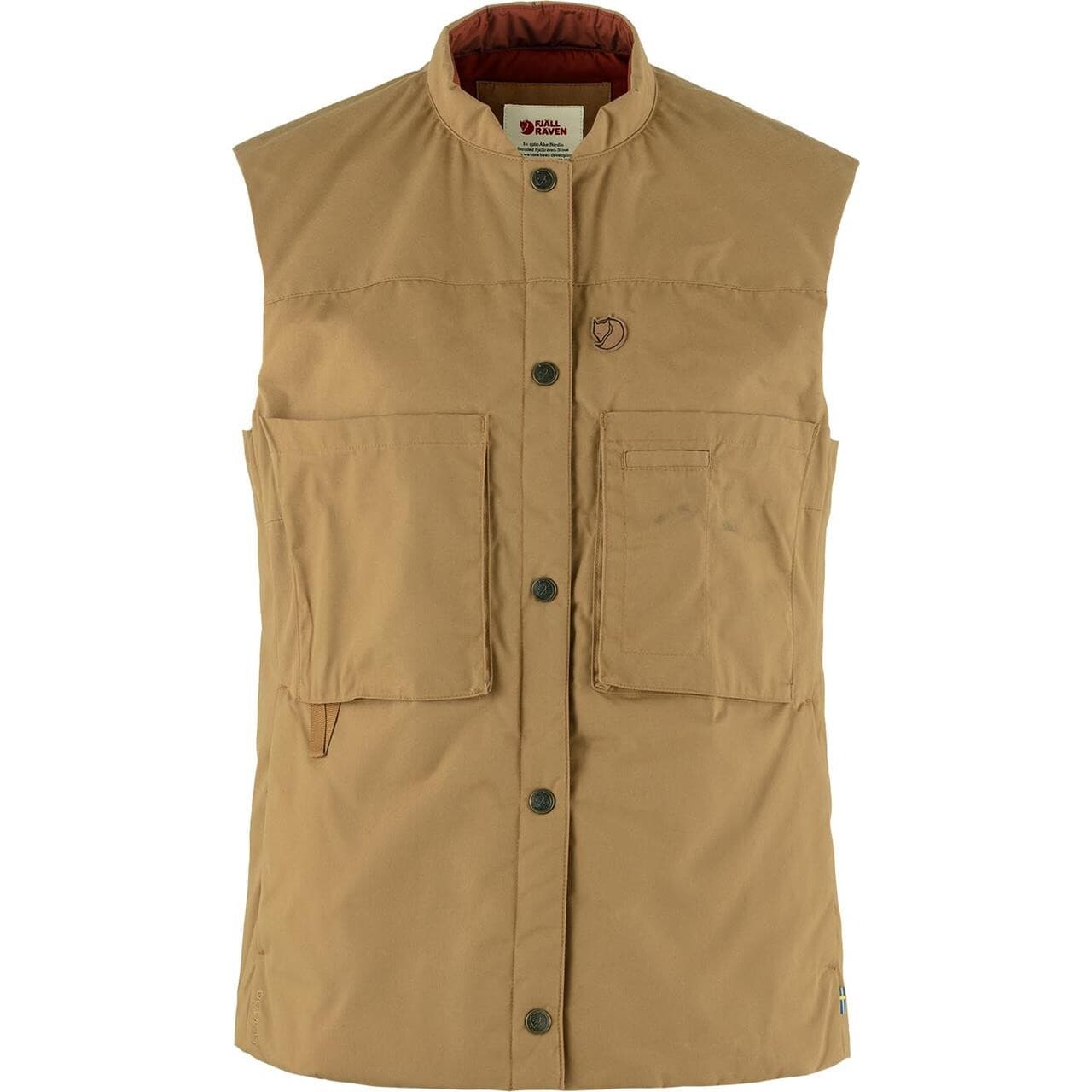 Fjällräven Womens Singi Padded Vest (Brun (BUCKWHEAT BROWN/232) Medium)