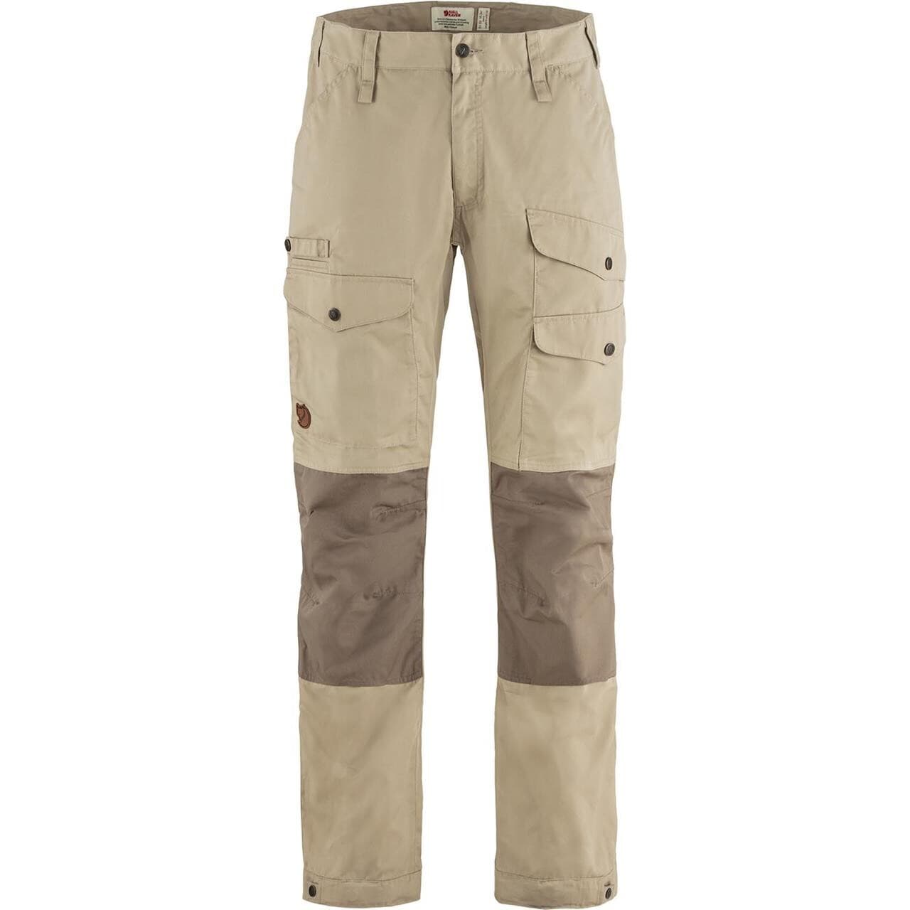 Fjällräven Mens Vidda Pro Ventilated Trousers (Hvid (FOSSIL-SUEDE BROWN/118-244) 44 lang)