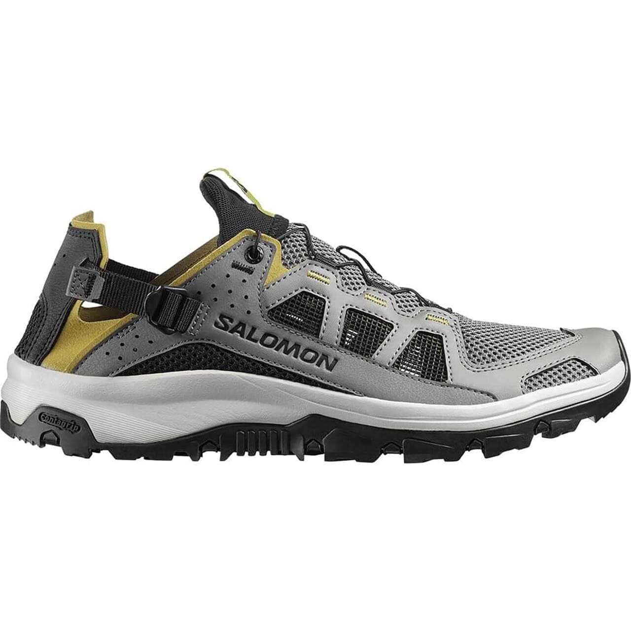 Salomon Mens Techamphibian 5 (Grå (CASTLEROCK/WILLOW/BLACK) 43 1/3)