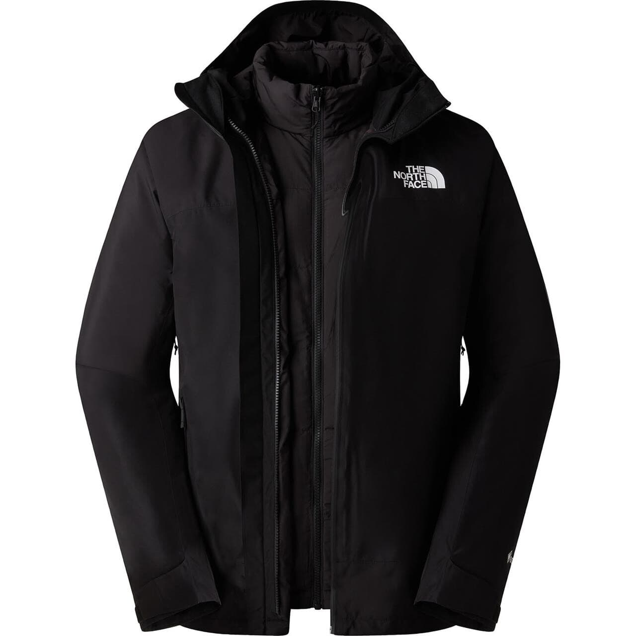 The North Face Mens Mountain Light Triclimate GTX Jacket (Sort (TNF BLACK-NPF/R) Small)