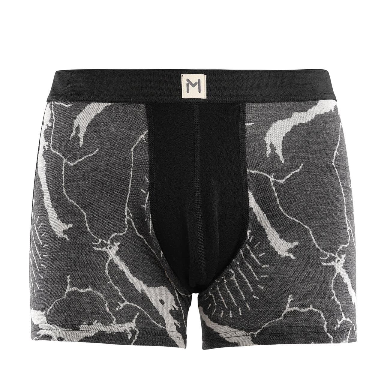 Aclima Mens Lars Monsen Boxer (Sort (JET BLACK/FEMUNDEN DARK) XXX-large)
