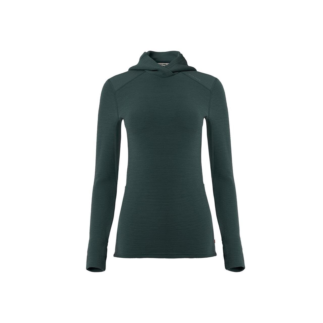 Aclima Womens StreamWool Hoodie (Grøn (GREEN GABLES) XX-large)