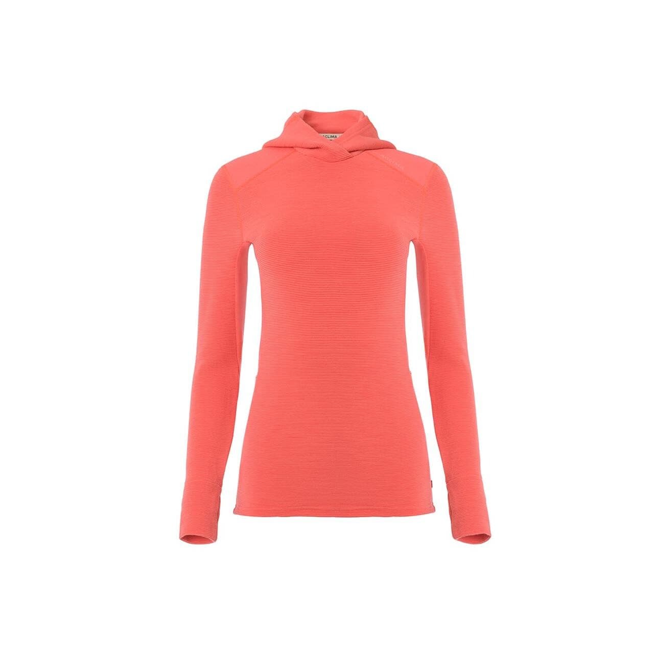 Aclima Womens StreamWool Hoodie (Lyserød (SPICED CORAL) Medium)