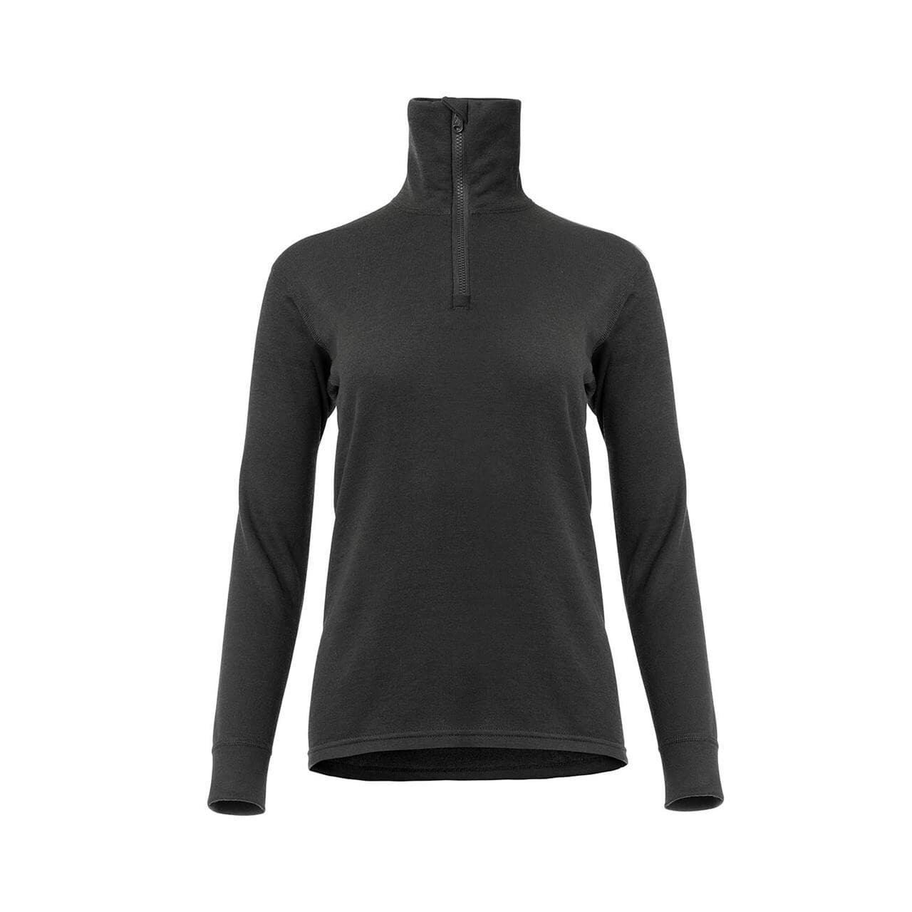 Aclima Womens WoolTerry Polo (Sort (JET BLACK) Medium)