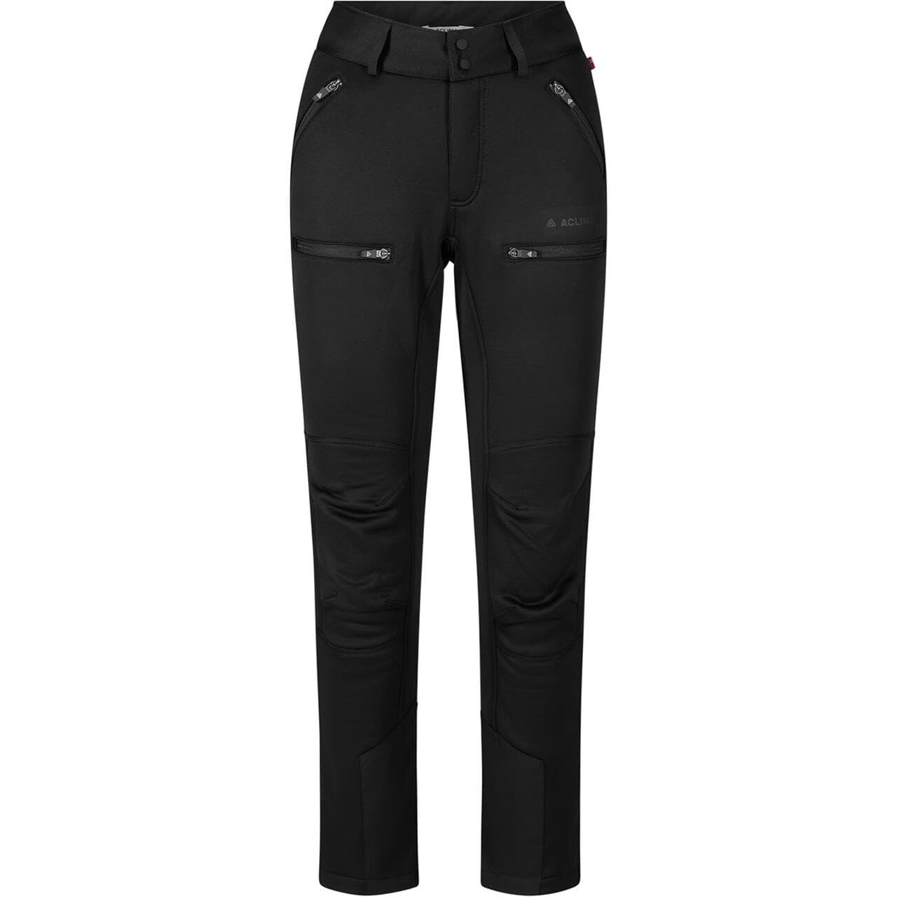 Aclima Womens WoolShell Pant (Sort (JET BLACK) Large)