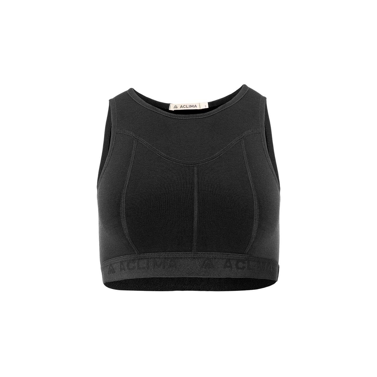 Aclima Womens Fleecewool V2 Top (Sort (JET BLACK) Medium)