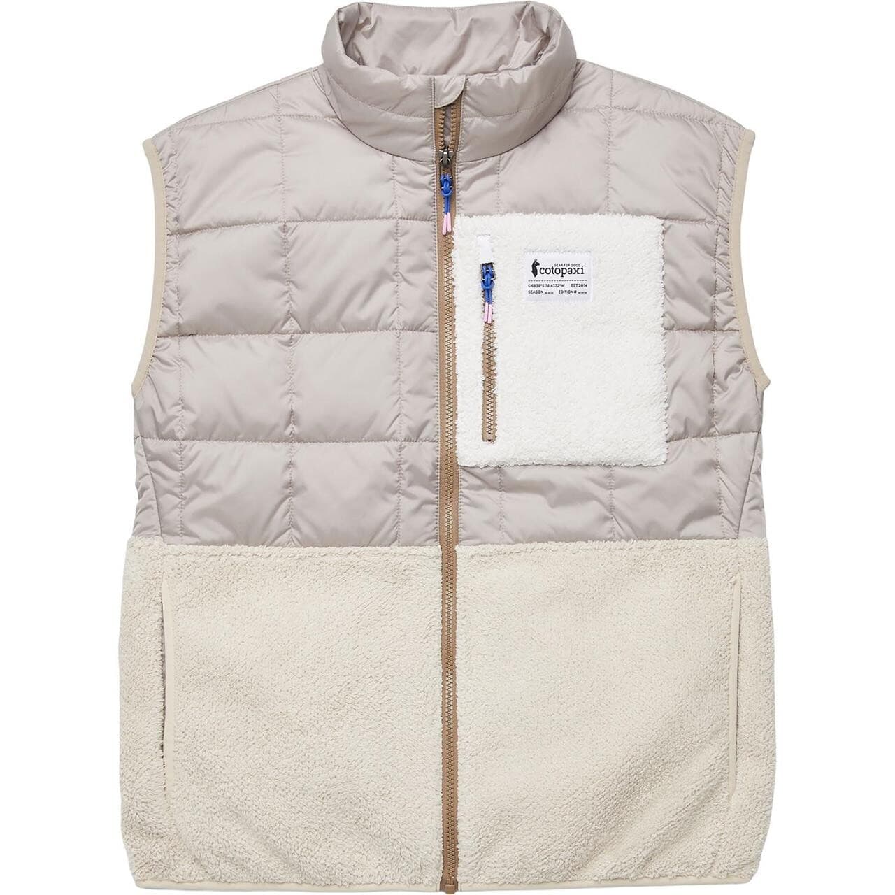 Cotopaxi Womens Trico Hybrid Vest (Beige (OATMEAL/CREAM) Large)