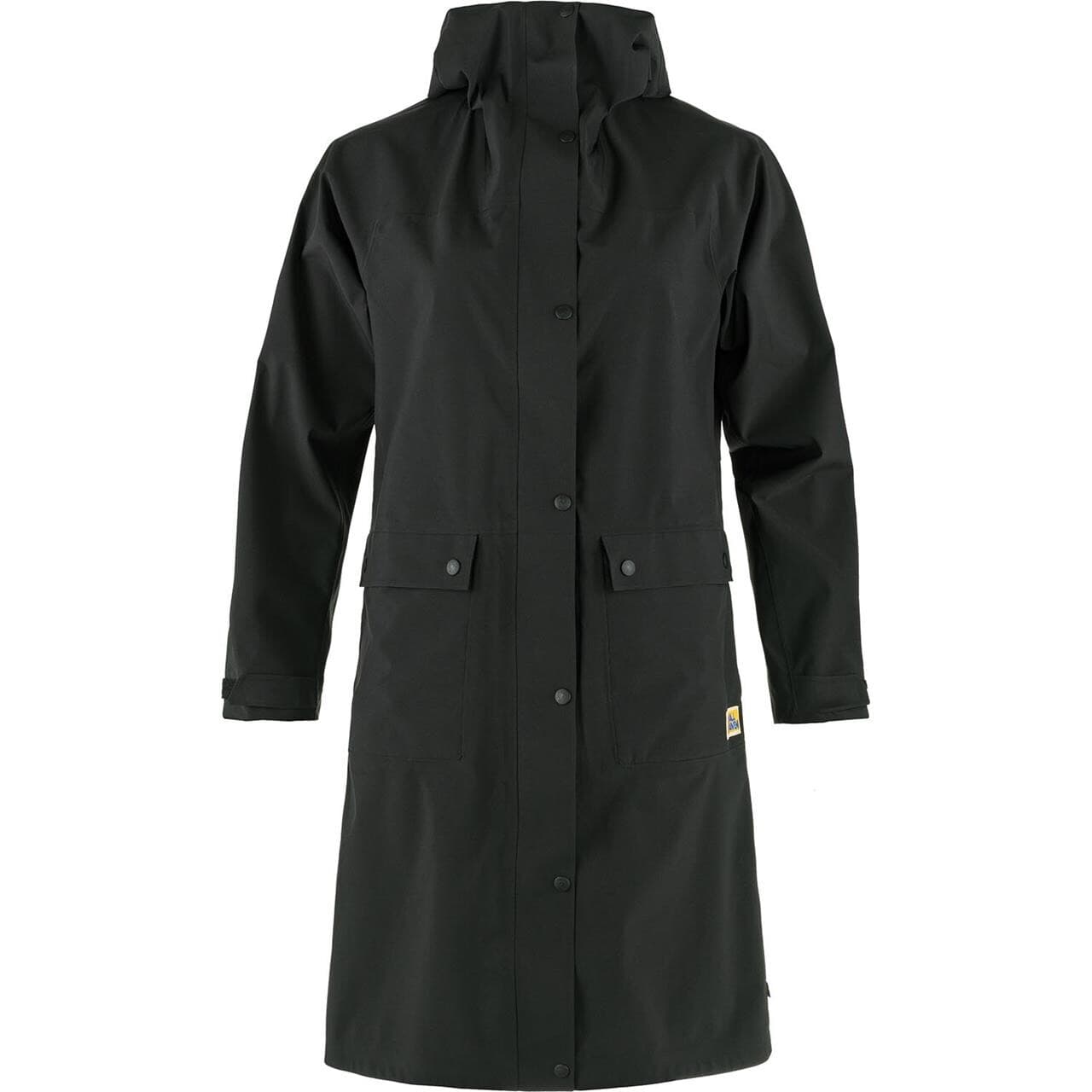 Fjällräven Womens Vardag Rain Parka (Sort (BLACK/550) Small)
