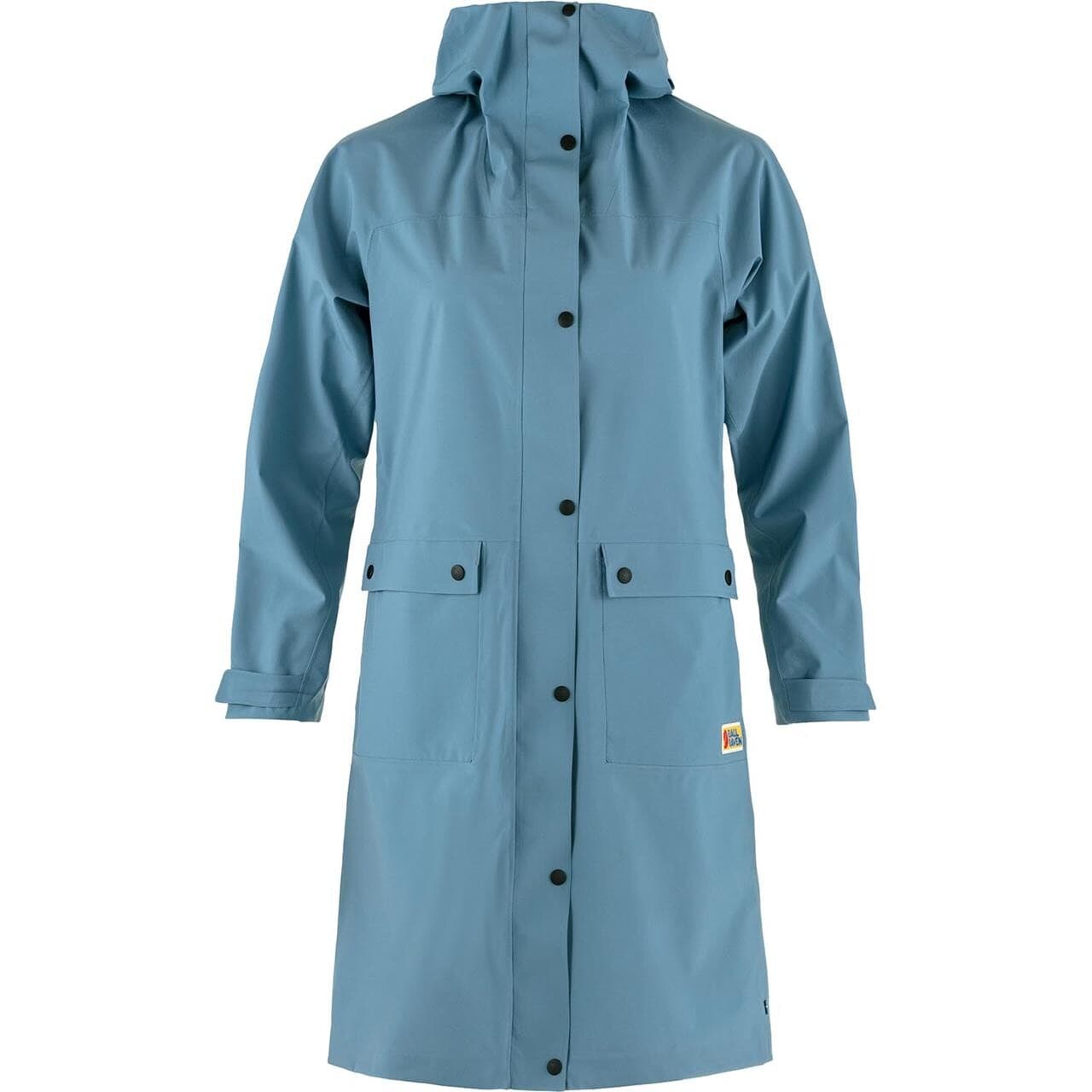 Fjällräven Womens Vardag Rain Parka (Blå (DAWN BLUE/543) X-small)