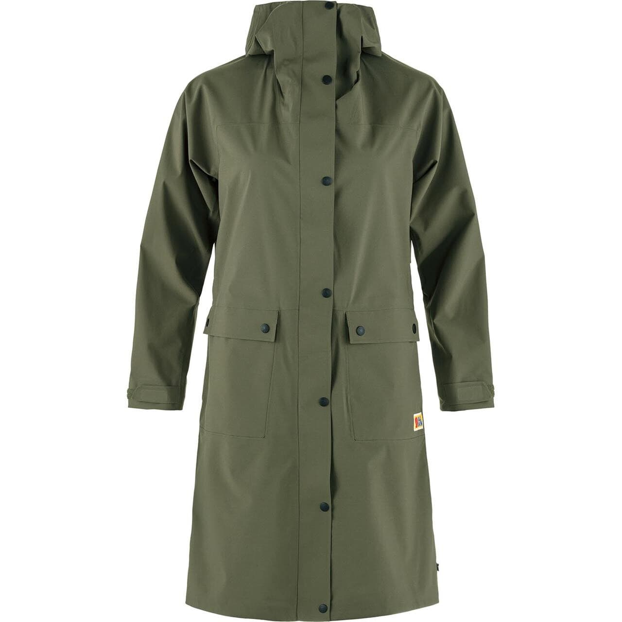 Fjällräven Womens Vardag Rain Parka (Grøn (LAUREL GREEN/625) Medium)