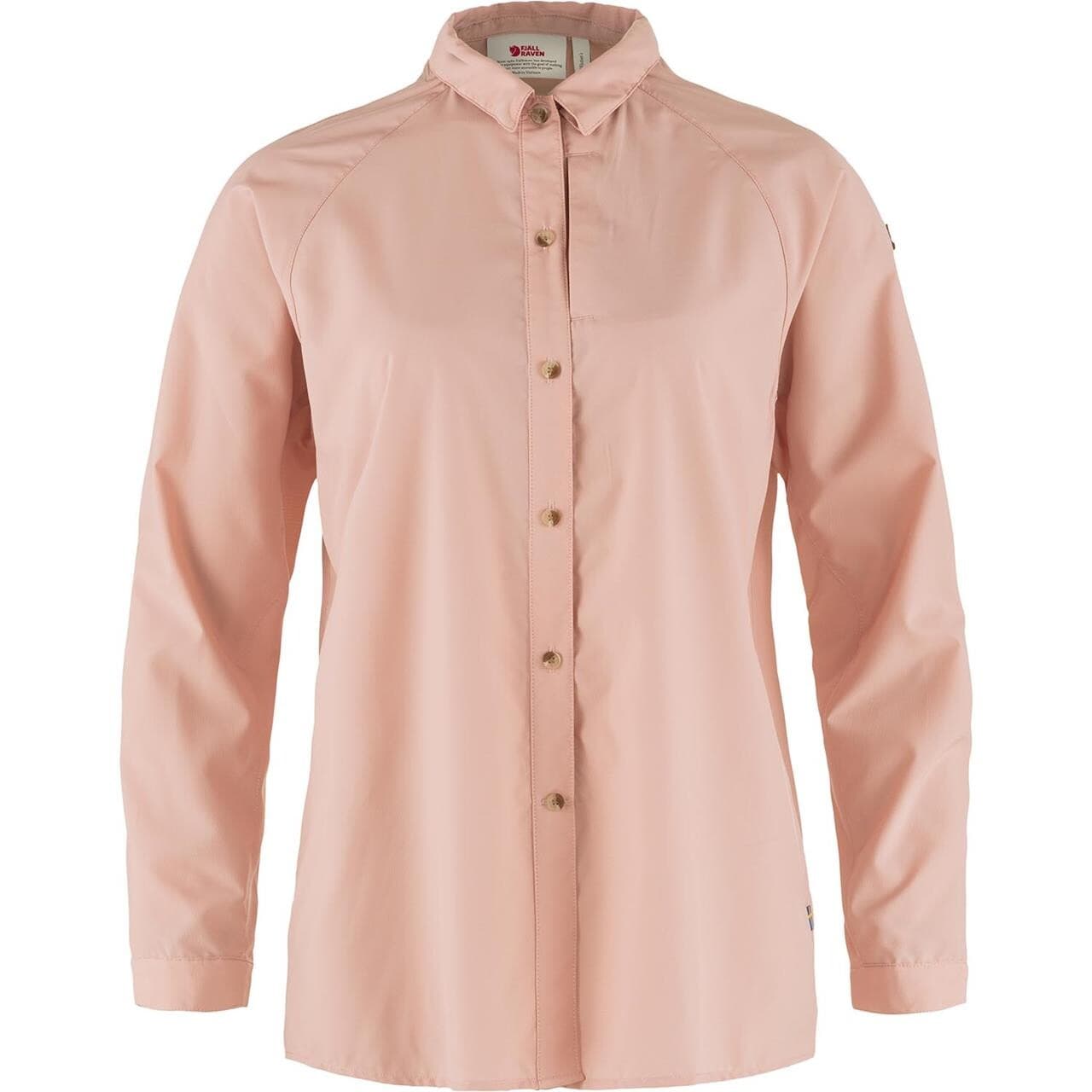 Fjällräven Womens Abisko Hike Shirt (Lyserød (CHALK ROSE/302) Medium)