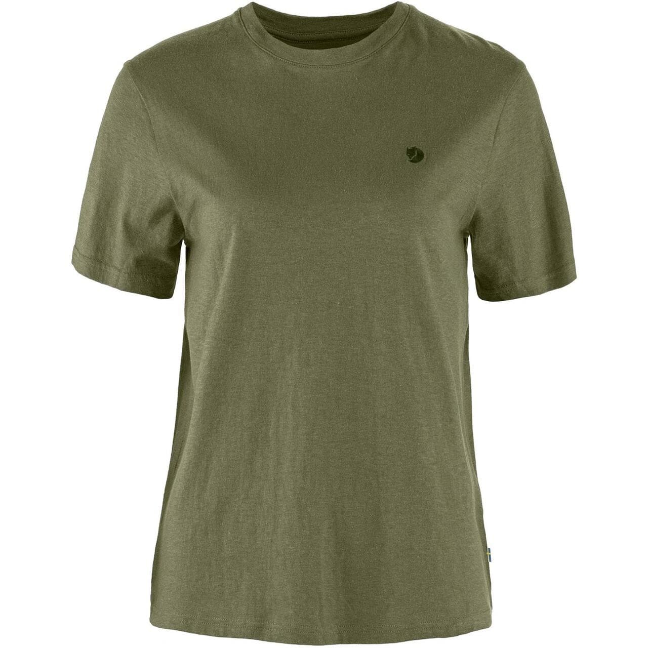 Fjällräven Womens Hemp Blend T-shirt (Grøn (GREEN/620) XX-small)