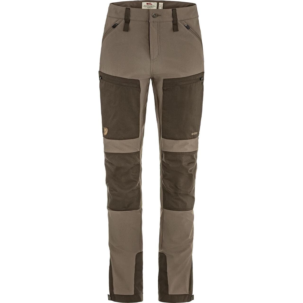 Fjällräven Womens Keb Agile Trousers (Brun (SUEDE BROWN-DK OLIVE/244-633) 50)