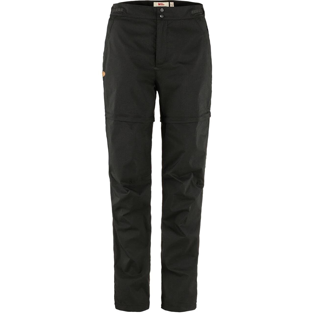 Fjällräven Womens Abisko Hike Zip-off Trousers (Sort (BLACK/550) 36 kort)