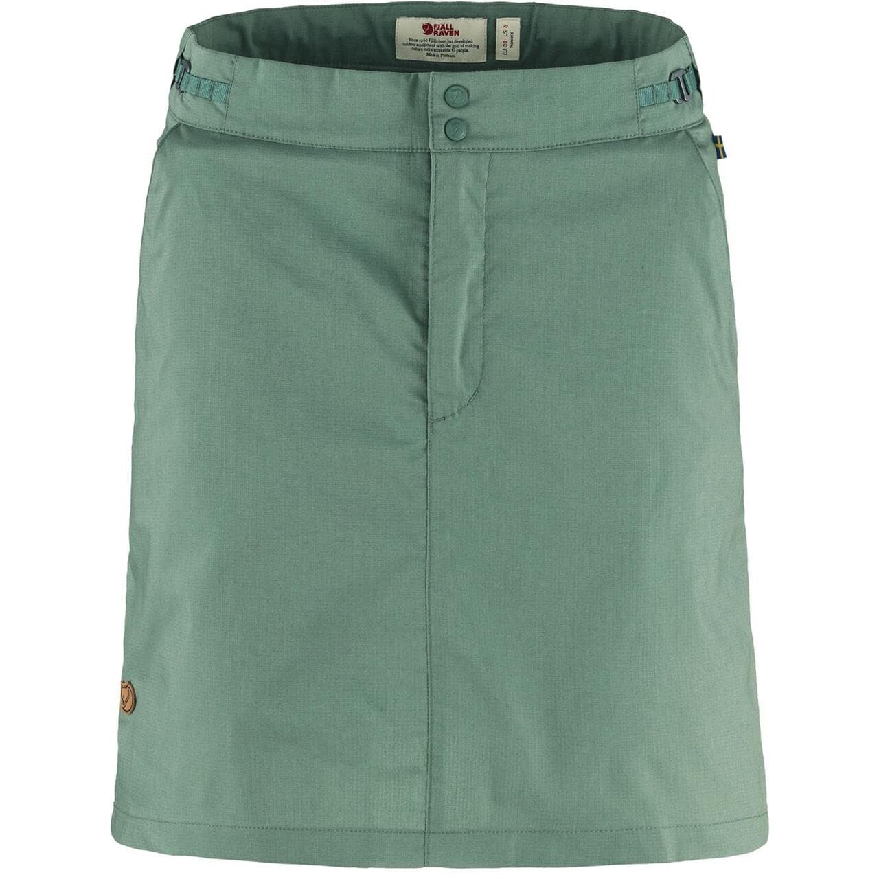 Fjällräven Womens Abisko Hike Skort (Grøn (PATINA GREEN/614) 44)
