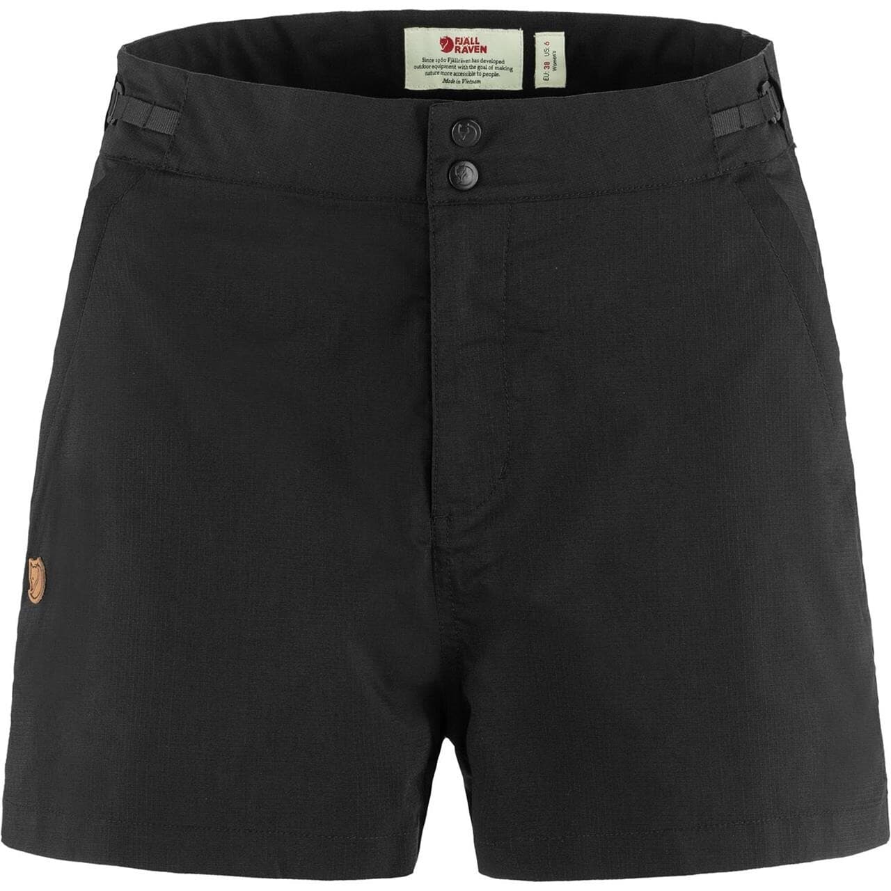 Fjällräven Womens Abisko Hike Shorts (Sort (BLACK/550) 36)