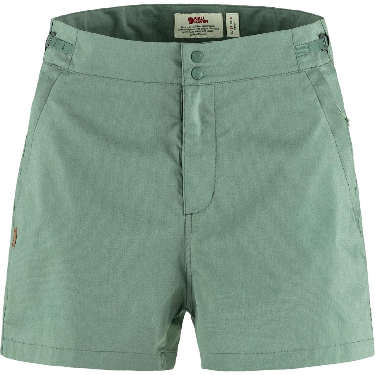 Fjällräven Womens Abisko Hike Shorts (Grøn (PATINA GREEN/614) 36)