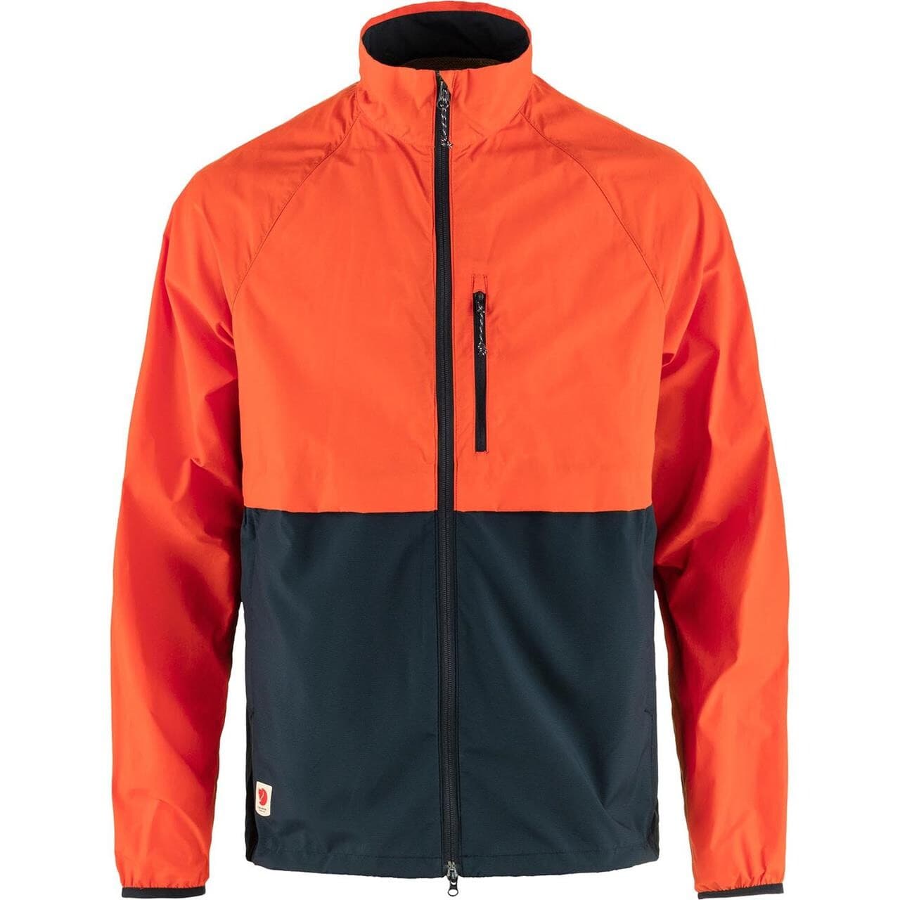 Fjällräven Mens High Coast Hybrid Wind Jacket (Blå (DARK NAVY-FLAME ORNGE/555-214) Small)