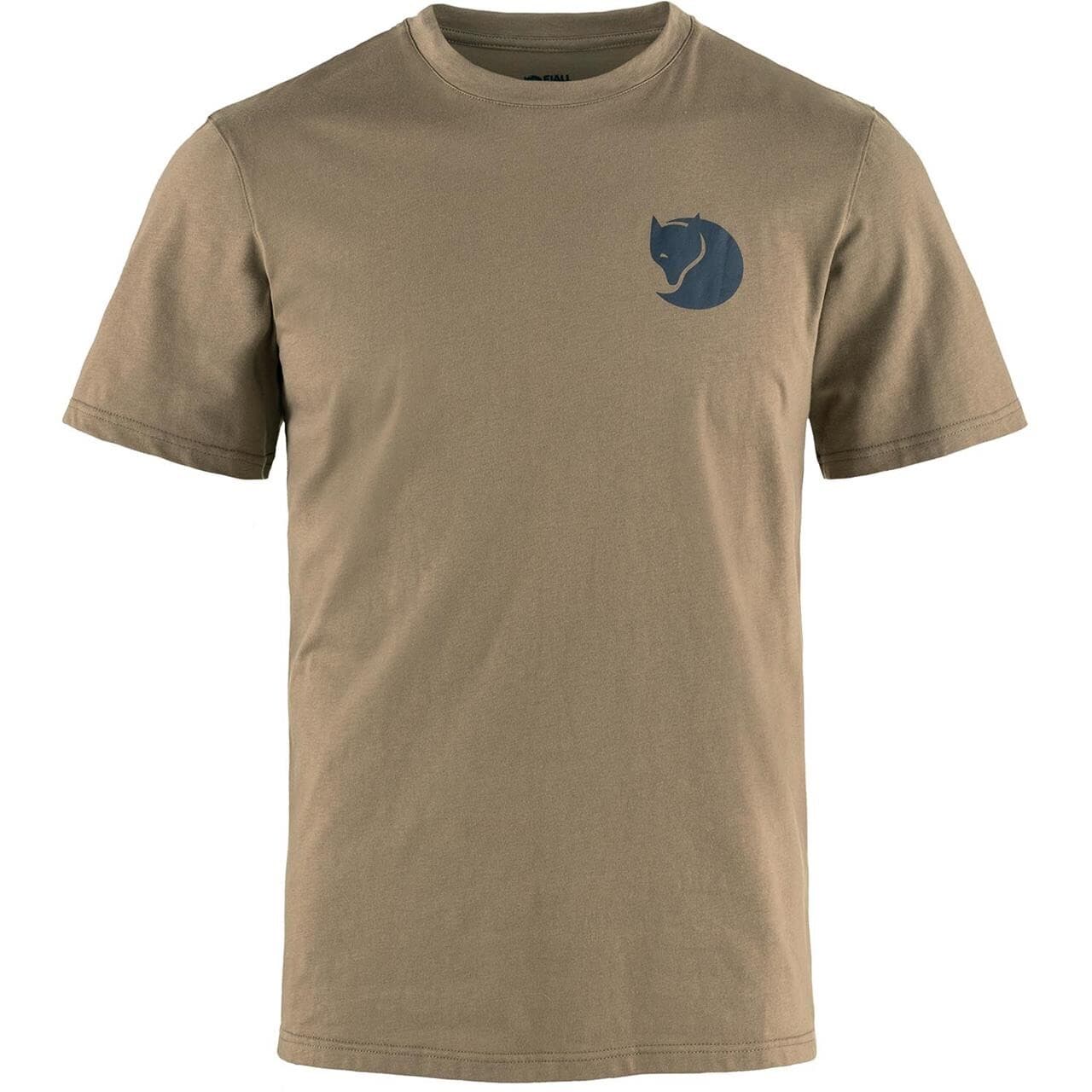 Fjällräven Mens Walk With Nature T-shirt (Brun (SUEDE BROWN/244) Large)