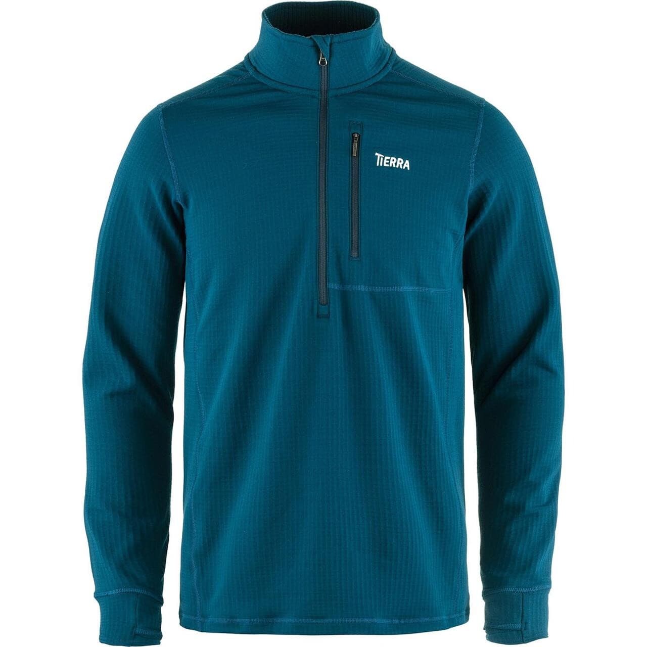 Tierra Mens Nallo Half Zip (Blå (DEEP SEA) Large)