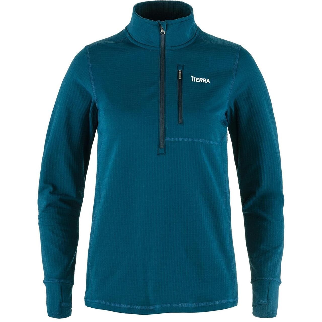 Tierra Womens Nallo Half Zip (Blå (DEEP SEA) Small)