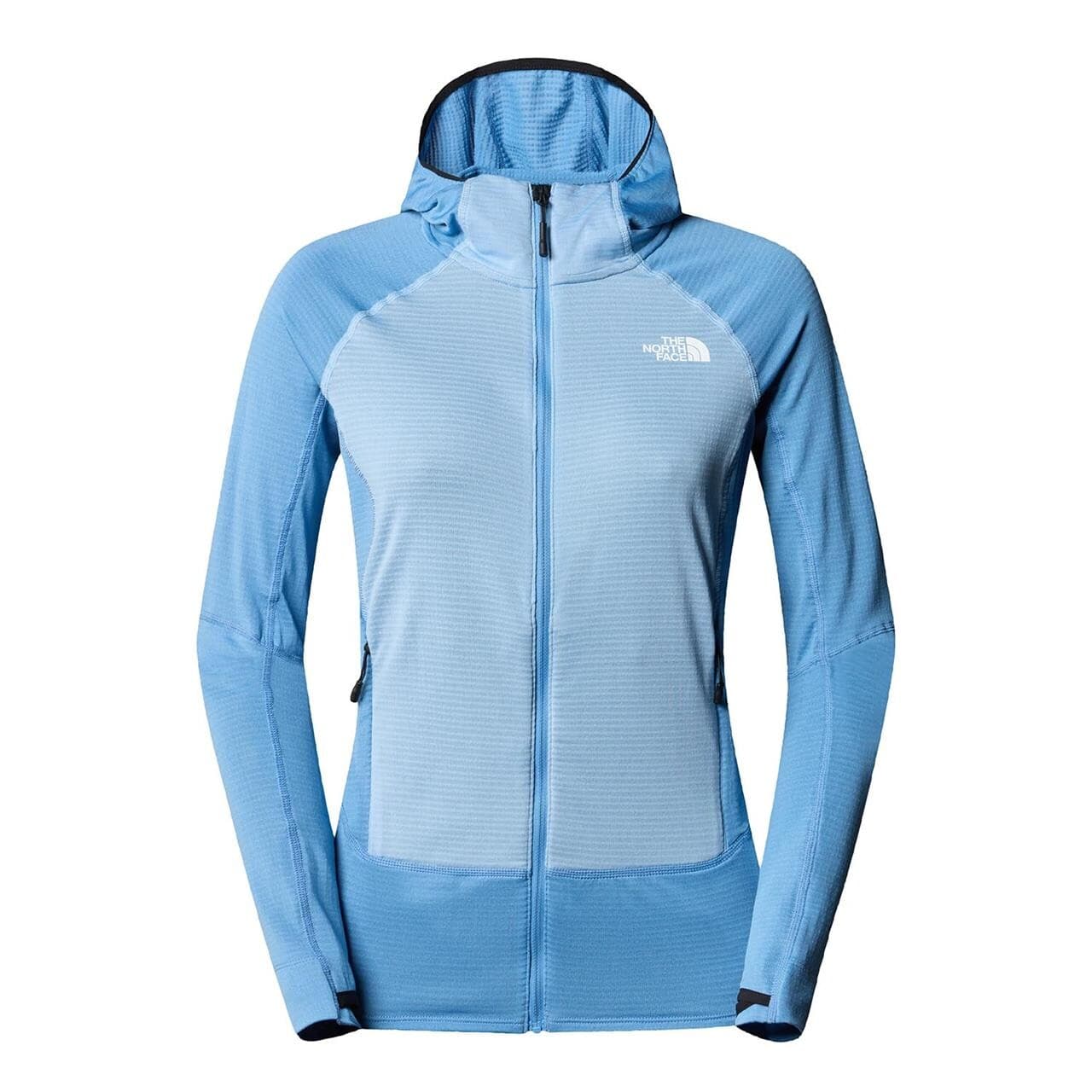The North Face Womens Bolt Polartec Hoodie (Blå (INDIGO STONE/STEEL BLUE) Large)